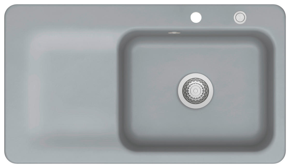 SPÜLE Juna 90 / 50140278  - Titanfarben, Basics, Keramik (90/20/51cm) - Systemceram