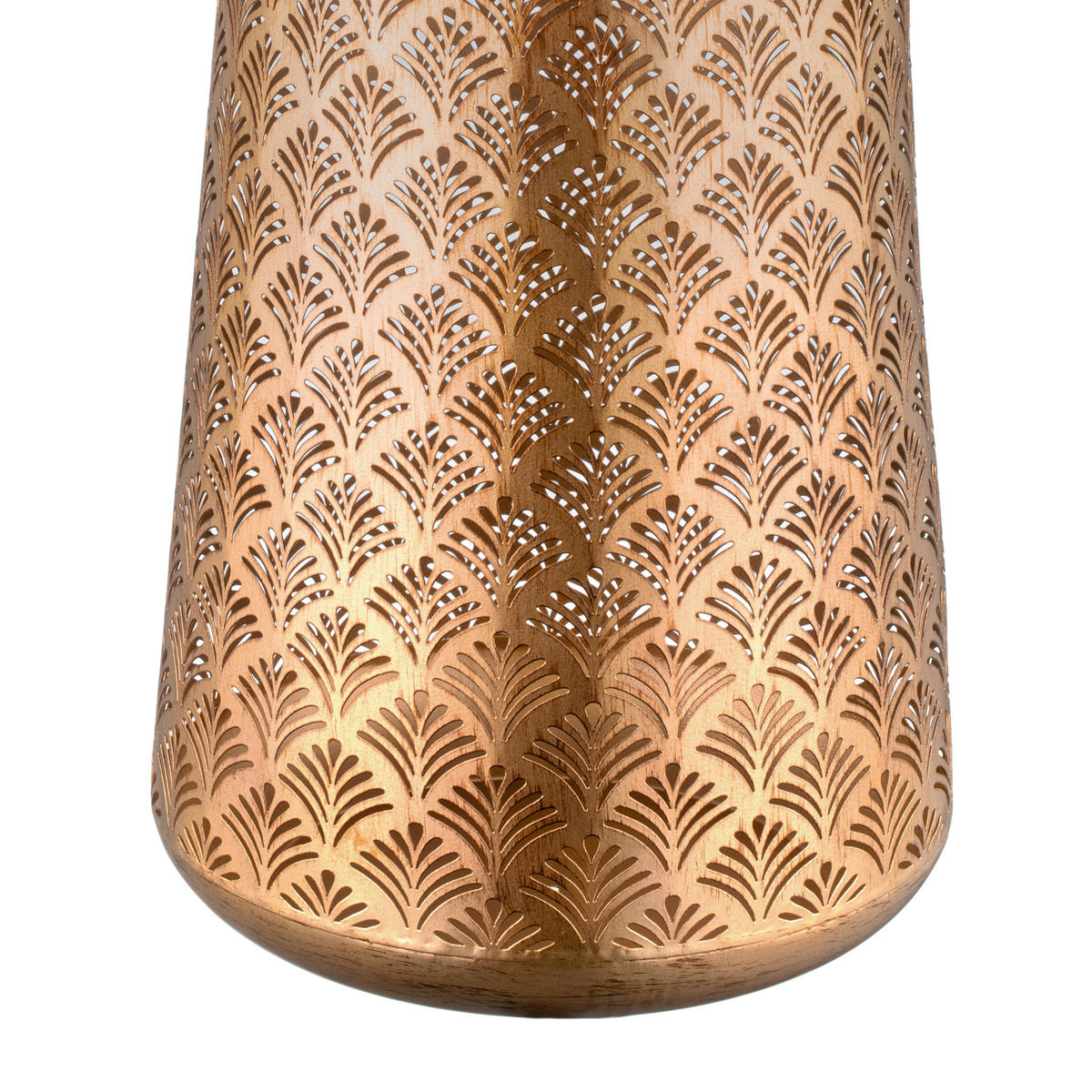 SOLÁRNE SVIETIDLO, 27/42 cm - zlatá, Design, kov/plast (27/42cm) - Ambia Garden