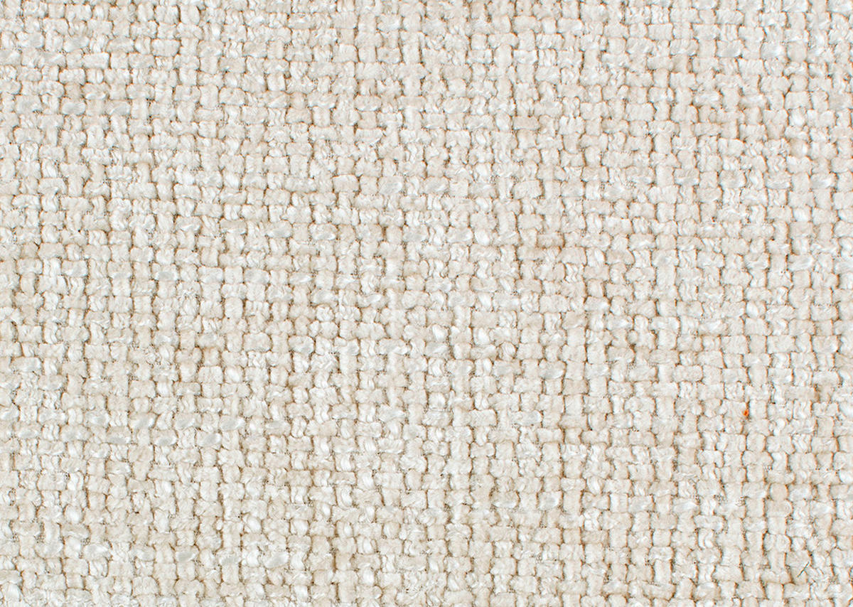 MEGASOFA in Flachgewebe Creme  - Creme/Schwarz, Design, Holzwerkstoff/Textil (339/92/99cm) - Moderano