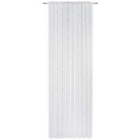 KONČANA ZAVESA  pol prosojno  140/280 cm   - črna/bela, Basics, tekstil (140/280cm) - Esposa