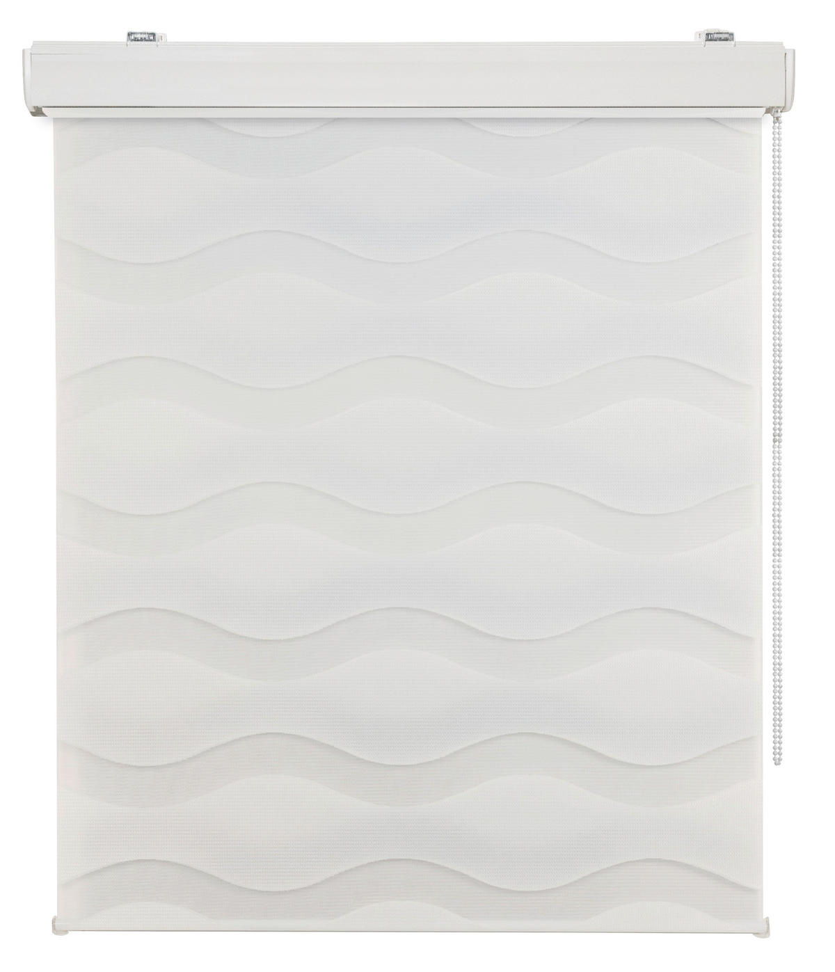 DOPPELROLLO  blickdicht  90/160 cm    - Weiß, Basics, Textil (90/160cm) - Homeware