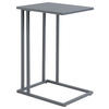 BEISTELLTISCH 30/40/60 cm Dunkelgrau rechteckig  - Dunkelgrau, Design, Holzwerkstoff/Metall (30/40/60cm) - home24