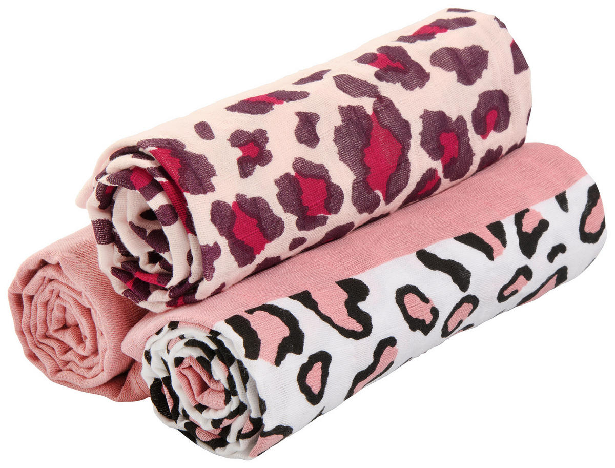 STOFFWINDELSET   LEONIE  - Multicolor, Trend, Textil (80/80cm) - Patinio