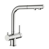 KÜCHENARMATUR 525199  - Edelstahlfarben, Basics, Metall (16,6/30,6/26,4cm) - Blanco