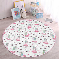 KINDERTEPPICH 150/150 cm Multicolor rund  - Multicolor, Basics, Textil (150/150cm)