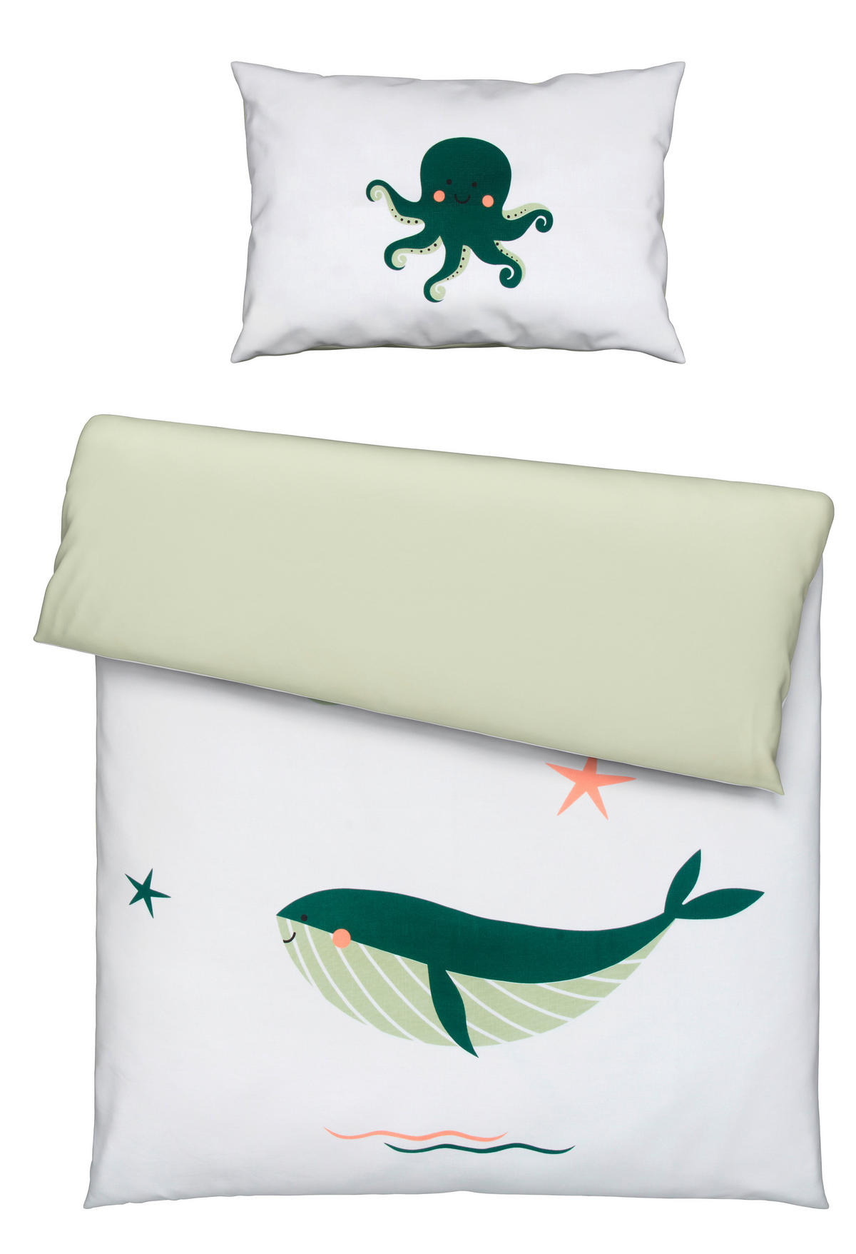 BABYBETTWÄSCHE 100/135 cm  - Multicolor, Trend, Textil (100/135cm) - Avelia