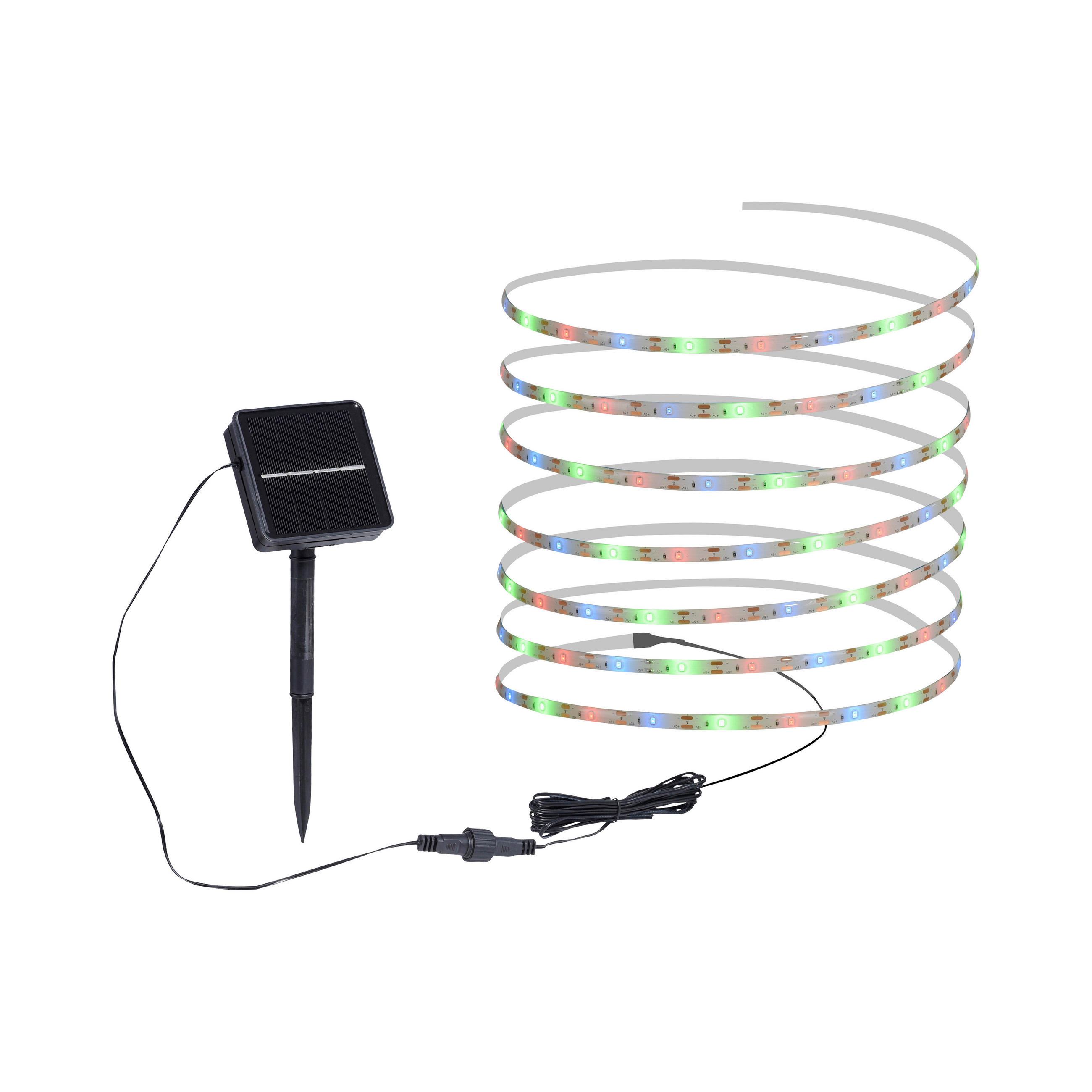 LED TRAKA - boja nerđajućeg čelika, Dizajnerski, plastika (500/0,7/0,2cm)
