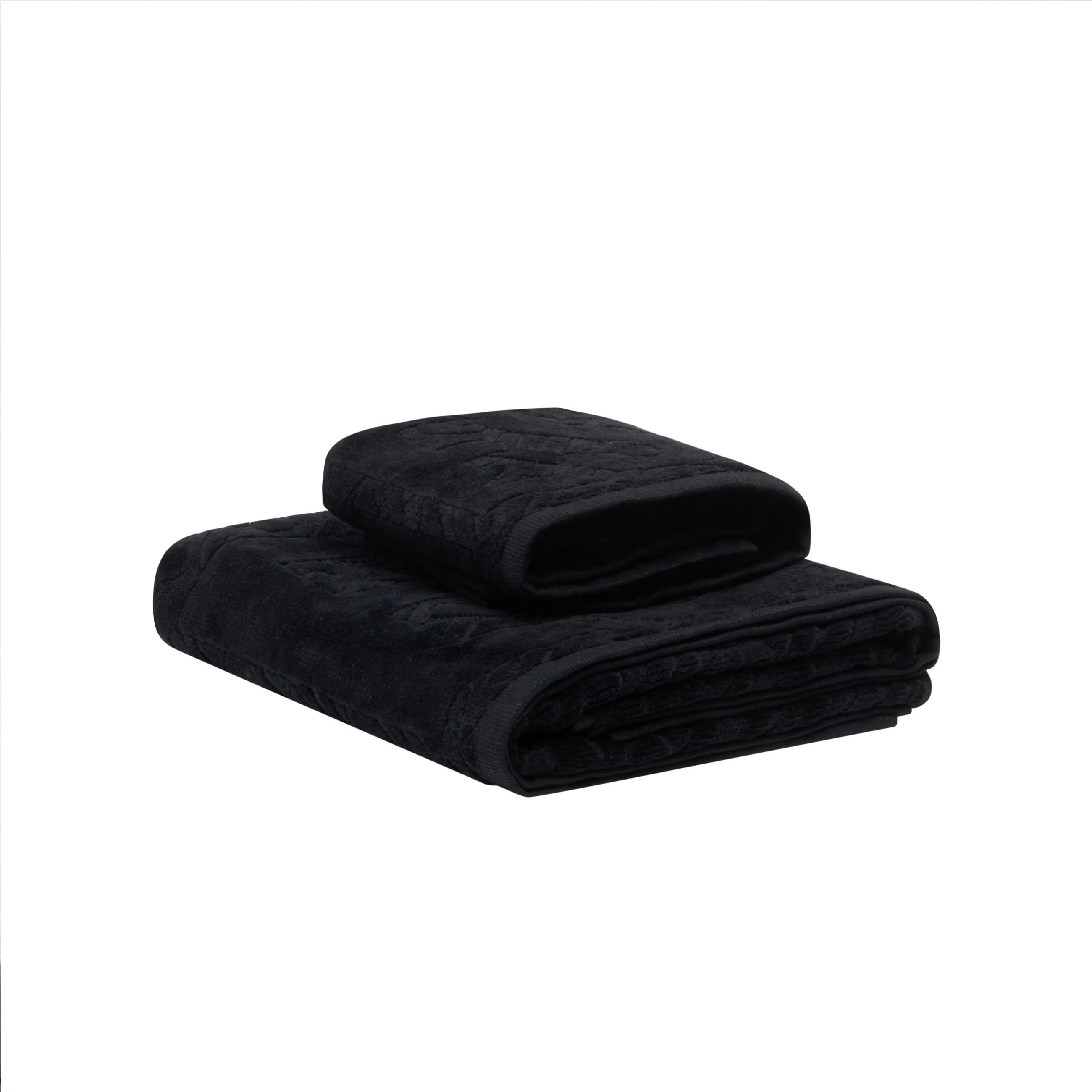 Diesel SADA RUČNÍKŮ A OSUŠEK, černá