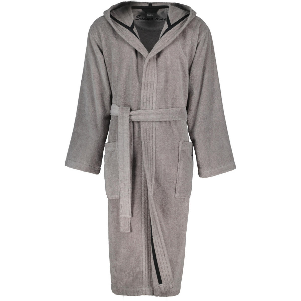 BADEMANTEL S Damen  - Grau, Basics, Textil (Snull) - Cawoe