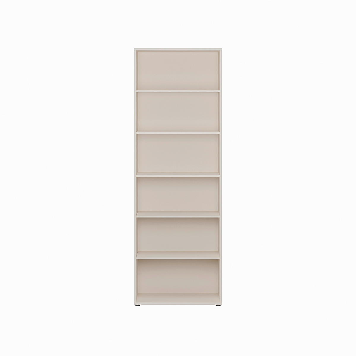 REGAL Sandfarben  - Sandfarben/Schwarz, Design, Holzwerkstoff/Kunststoff (73,7/216,7/34,8cm)
