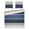 BETTWÄSCHE Mood Makosatin 200/200 cm  - Blau, KONVENTIONELL, Textil (200/200cm) - Joop!