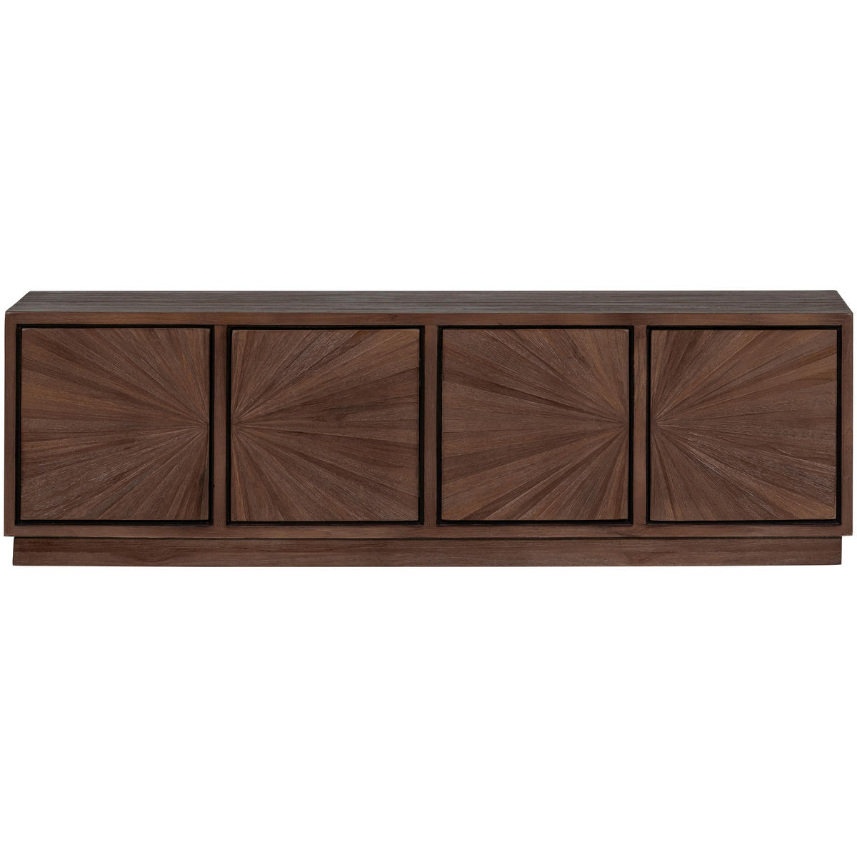 LOWBOARD Sun 150/45/44 cm  stehend  - Braun, Design, Holz (150/45/44cm) - Livetastic