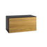 HÄNGESCHRANK - Schieferfarben/Eichefarben, Design, Holz/Holzwerkstoff (75/37,5/39,2cm) - Now by Hülsta HÄNGESCHRANK - Schieferfarben/Eichefarben, Design, Holz/Holzwerkstoff (75/37,5/39,2cm) - Now by Hülsta