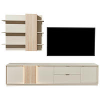 SIDEBOARD  in 193/83/40 cm  - Kaschmir/Silberfarben, Design, Holzwerkstoff/Kunststoff (193/83/40cm) - MID.YOU