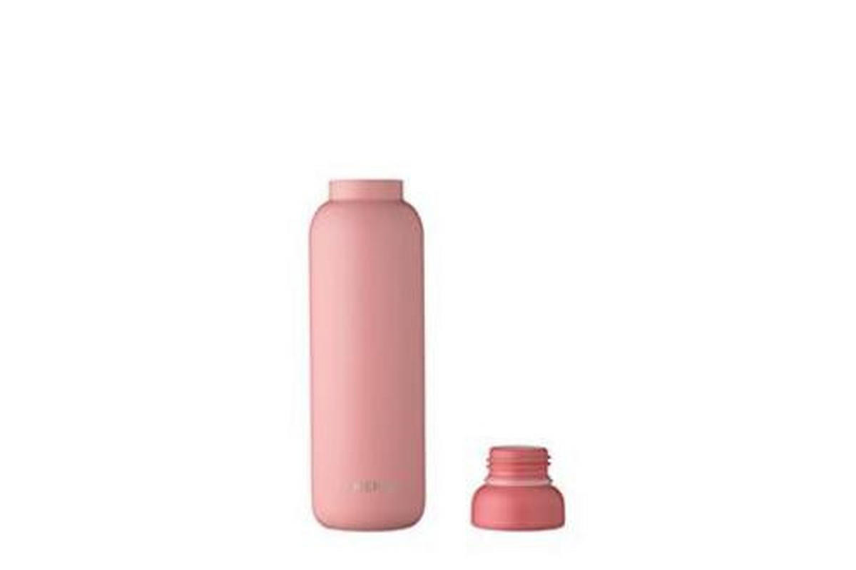 ISOLIERFLASCHE Ellipse 0,5 l  - Hellrosa, Basics, Kunststoff/Metall (7/23,8cm) - Mepal
