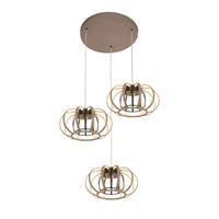 LED-PENDELLEUCHTE Salo 35/150 cm   - Sandfarben, Design, Metall (35/150cm)