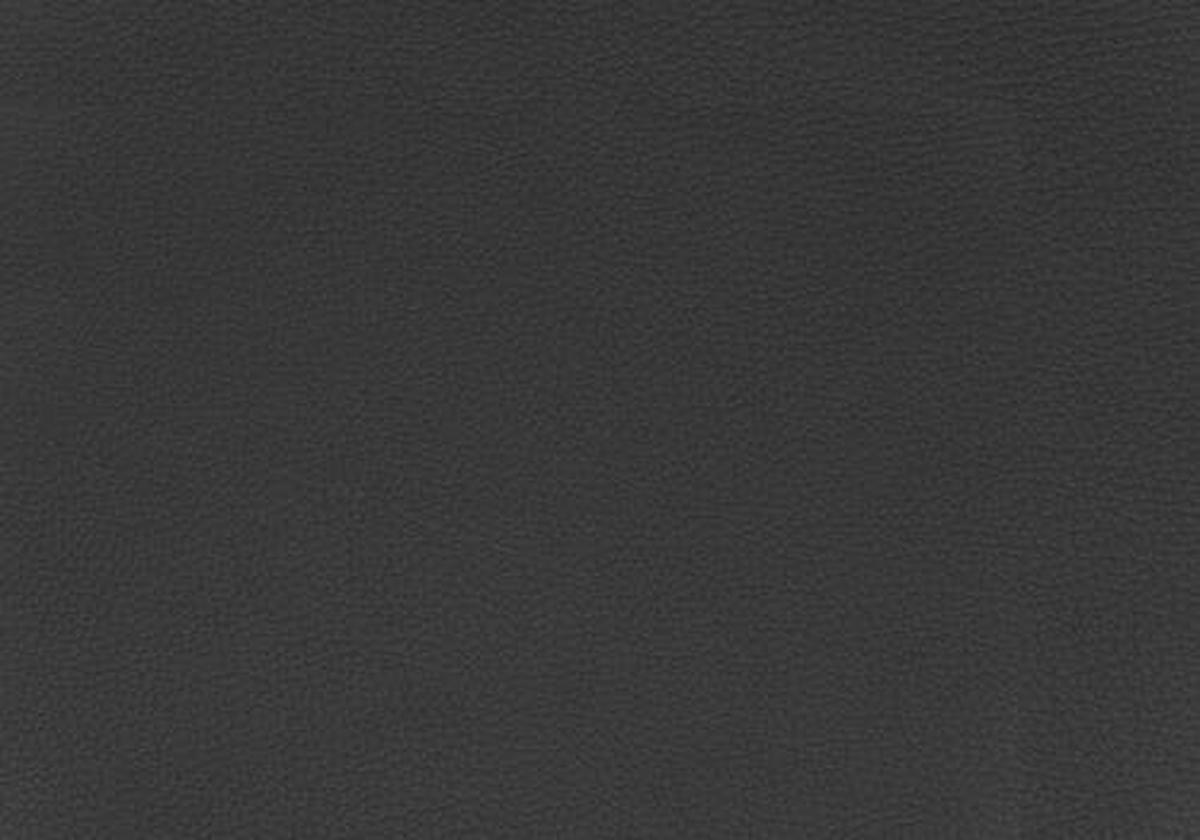 ECKSOFA in Echtleder Anthrazit  - Anthrazit/Schwarz, Design, Leder/Metall (239/285cm) - Cantus
