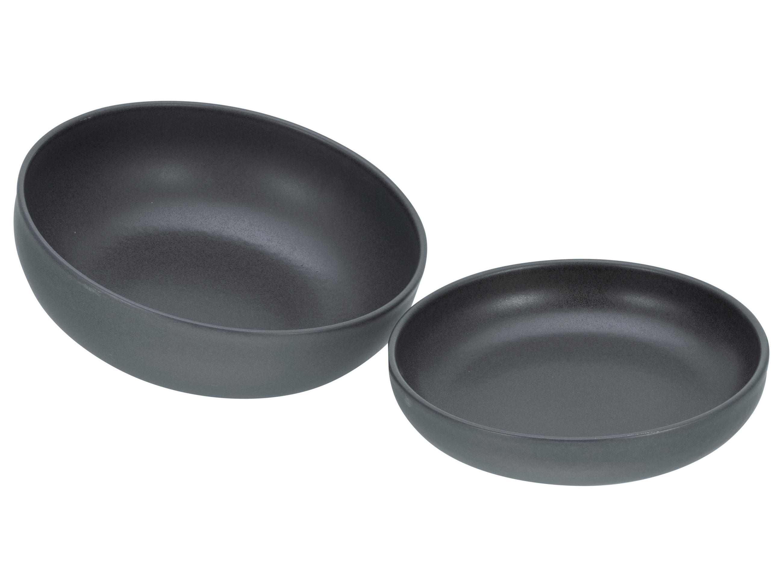 SALLADSSKÅL  UNO BLACK  - svart, Trend, keramik - Creatable