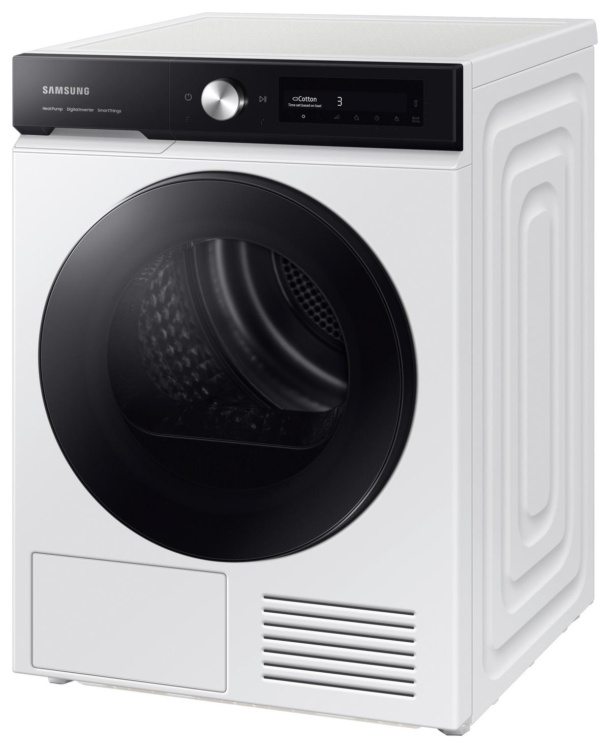 WÄRMEPUMPENTROCKNER DV90BB7445GES2  - Schwarz/Weiß, Basics, Kunststoff/Metall (60/85/60cm) - Samsung