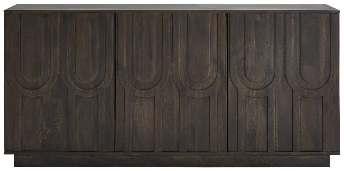 SIDEBOARD  in 170/80/40 cm  - Dunkelbraun, Design, Holz (170/80/40cm) - Livetastic