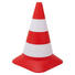 PYLONE - Orange/Weiß, Basics, Kunststoff (18/18/30,5cm) PYLONE - Orange/Weiß, Basics, Kunststoff (18/18/30,5cm)