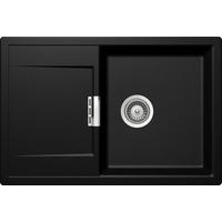 SPÜLE MONO D-100-A / MOND100AMAG  - Dunkelgrau, Basics, Stein (76,5/51cm) - Schock