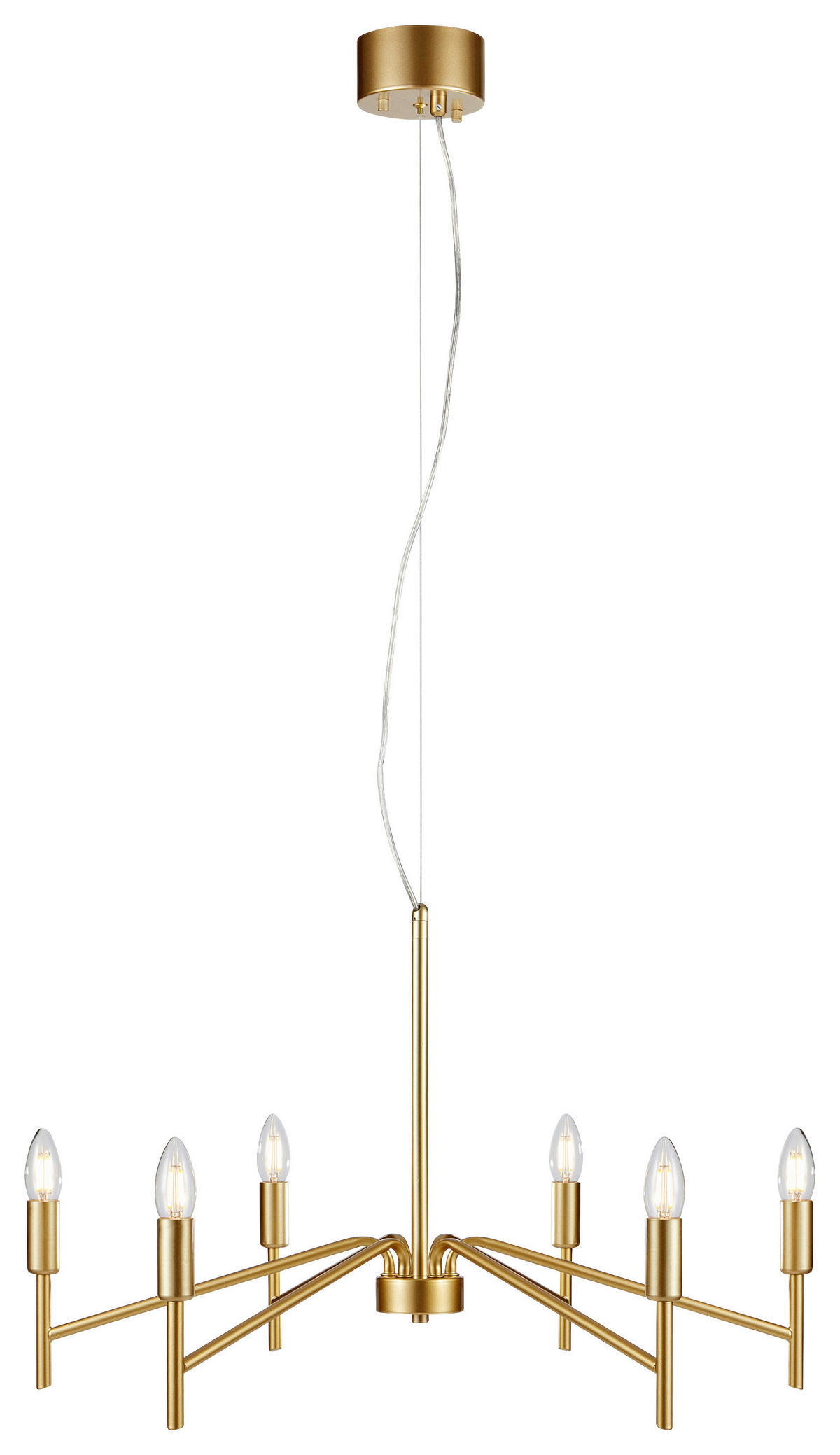 KRONLEUCHTER 70/43/70 cm   - Goldfarben, Basics (70/43/70cm) - Markslöjd