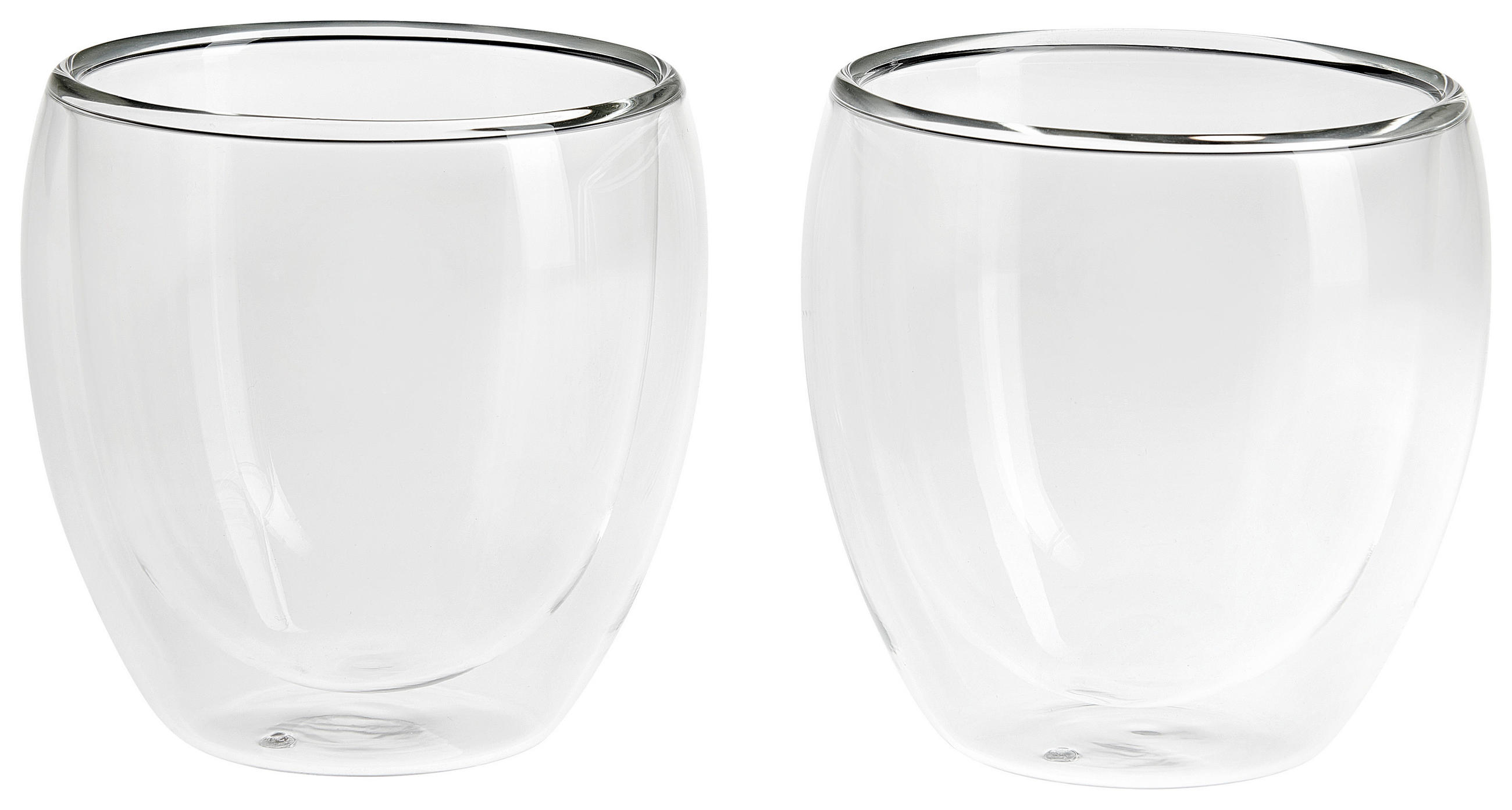 KAFFEEGLAS - Klar, KONVENTIONELL, Glas (8,8/8,9cm) - Novel