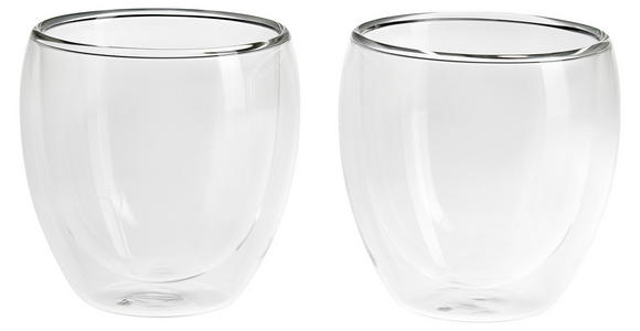 KAFFEEGLAS - Klar, KONVENTIONELL, Glas (8,8/8,9cm) - Novel