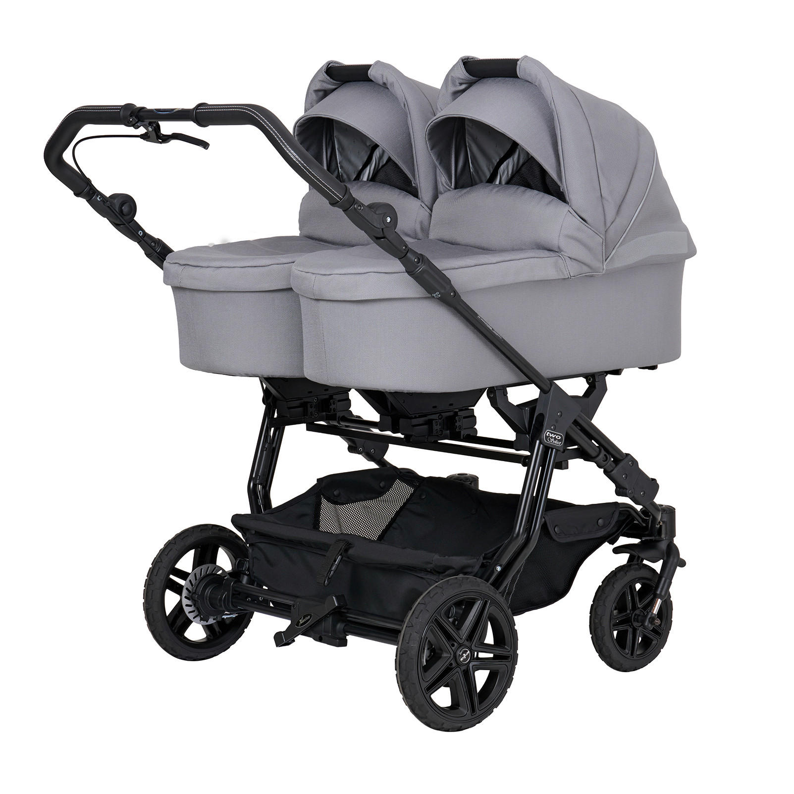 FALTTRAGETASCHE Two Select Outdoor  - Weiß/Grau, Basics, Textil (79/32/22cm) - Hartan