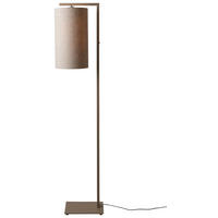 STEHLEUCHTE 30/160 cm    - Sandfarben/Beige, Design, Textil/Metall (30/160cm) - It's about Romi