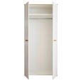 BABYKLEIDERSCHRANK  - Eiche Artisan/Weiß, Basics, Holzwerkstoff/Kunststoff (90/195/60cm) - My Baby Lou