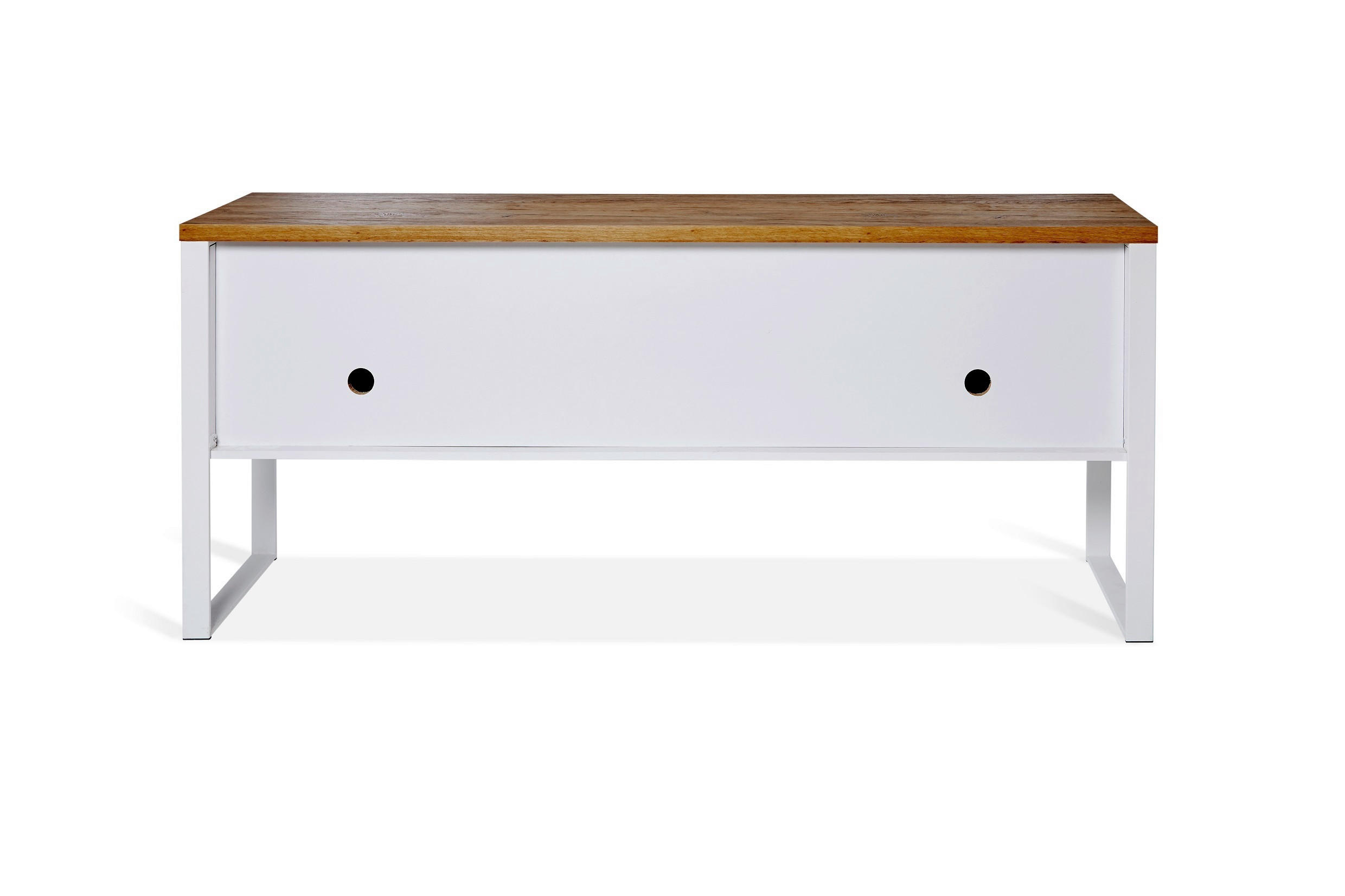 Thumbnail - Livetastic Sideboard, Weiß, Eiche, Metall, Holzoptik, 2 Fächer, 3 Schubladen, 180x76x40 cm, Beimöbel erhältlich, stehend...