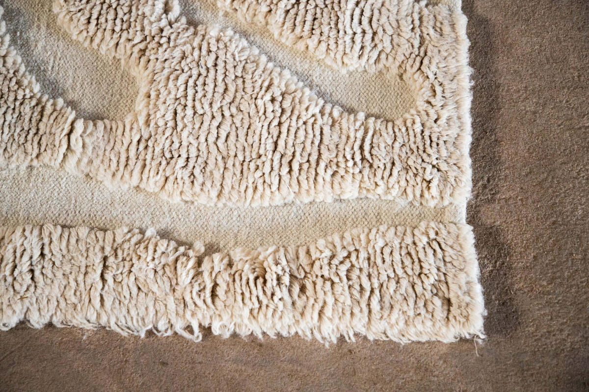 RYAMATTA 170/240 cm  - vit/beige, Lifestyle, textil (170/240cm) - P & B