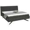 POLSTERBETT 180/200 cm  in Schwarz  - Weiss/Schwarz, Design, Holzwerkstoff/Kunststoff (180/200cm) - Dieter Knoll