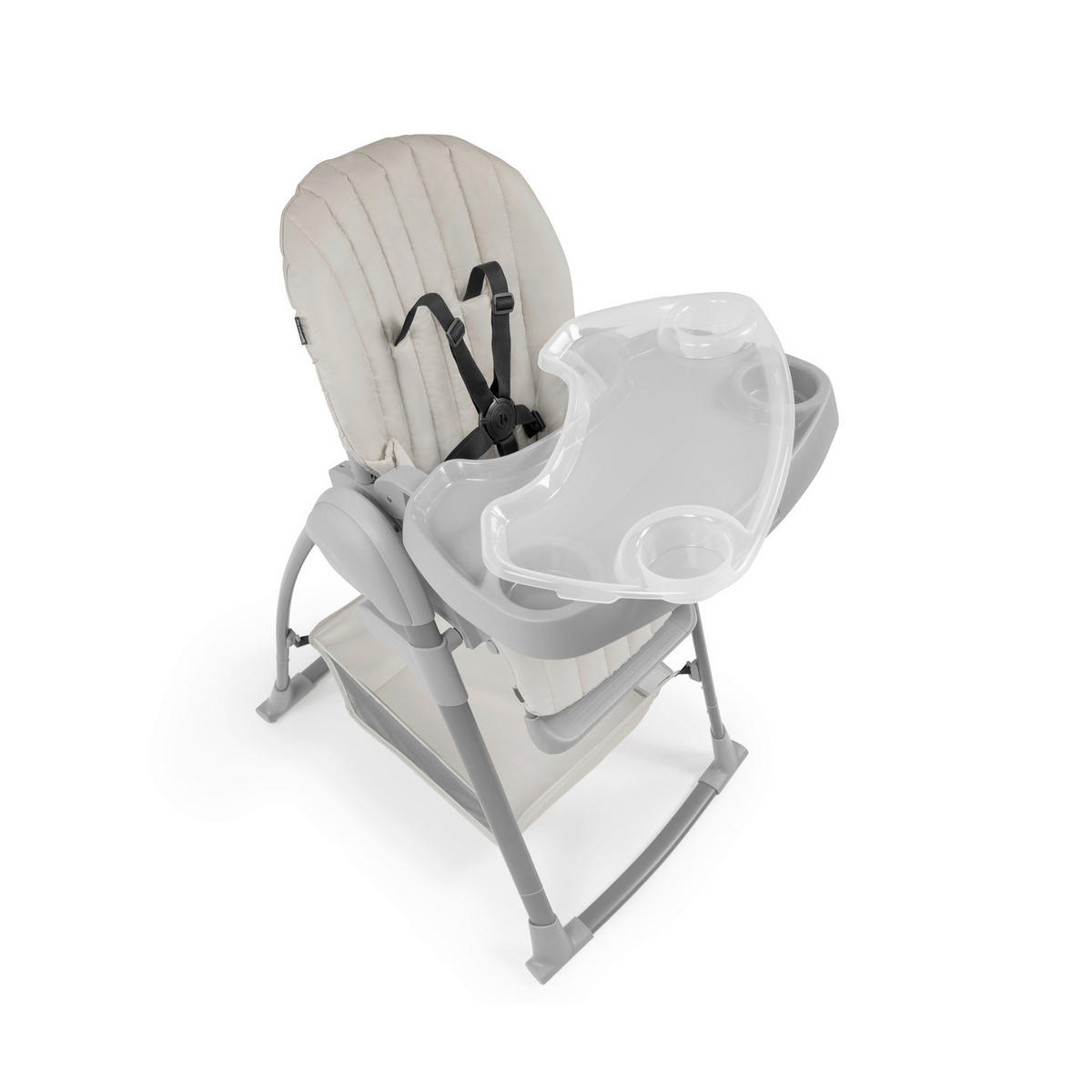 HOCHSTUHL-SET Sit N Relax 3in1  - Beige, Basics, Kunststoff/Textil (56/106/85cm) - Hauck