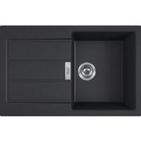 SPÜLE  - Schwarz, Basics, Stein (78/20,7/50cm) - Dieter Knoll