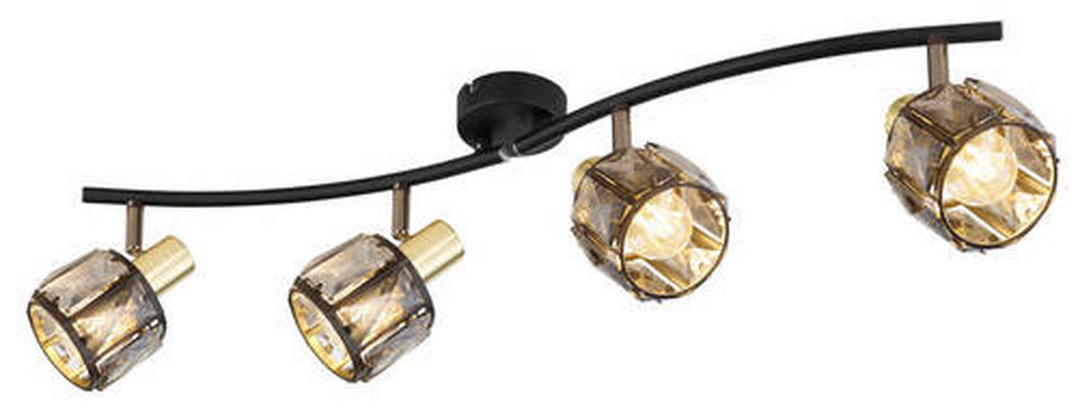 SPOTLIGHT 70/31.5/18 cm   - Design, metall/glas (70/31.5/18cm) - Globo