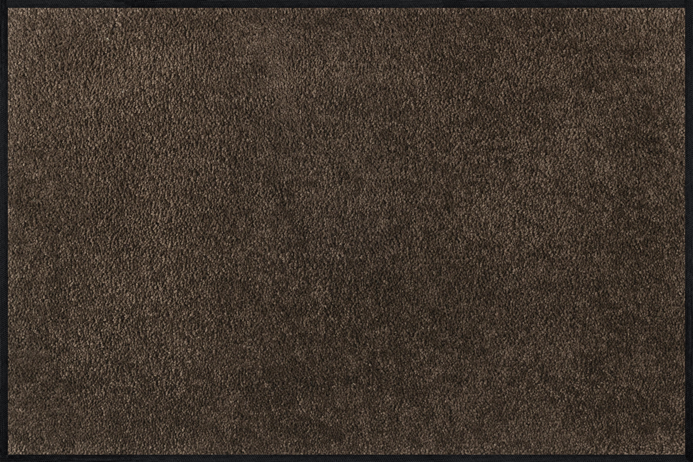 FUßMATTE 60/90 cm Espresso Brown  - Braun, KONVENTIONELL, Kunststoff/Textil (60/90cm) - wash+dry