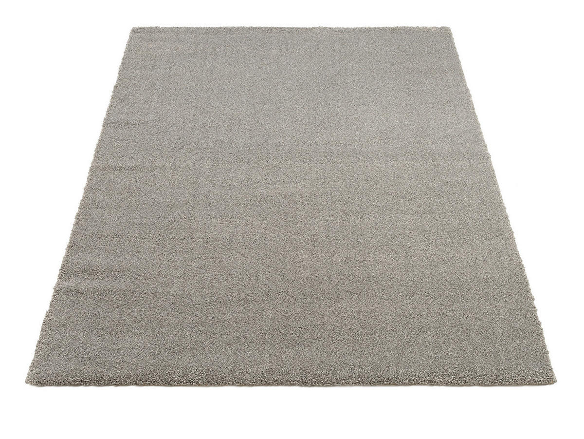 WEBTEPPICH 160/230 cm Dunkelgrau  - Dunkelgrau, Basics, Textil (160/230cm) - Novel