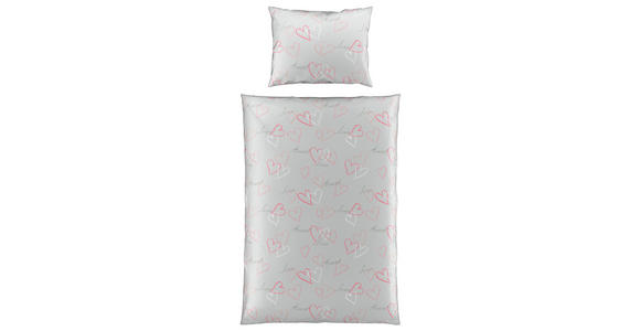 WENDEBETTWÄSCHE 140/200 cm - Grau, Trend, Textil (140/200cm) - Esposa