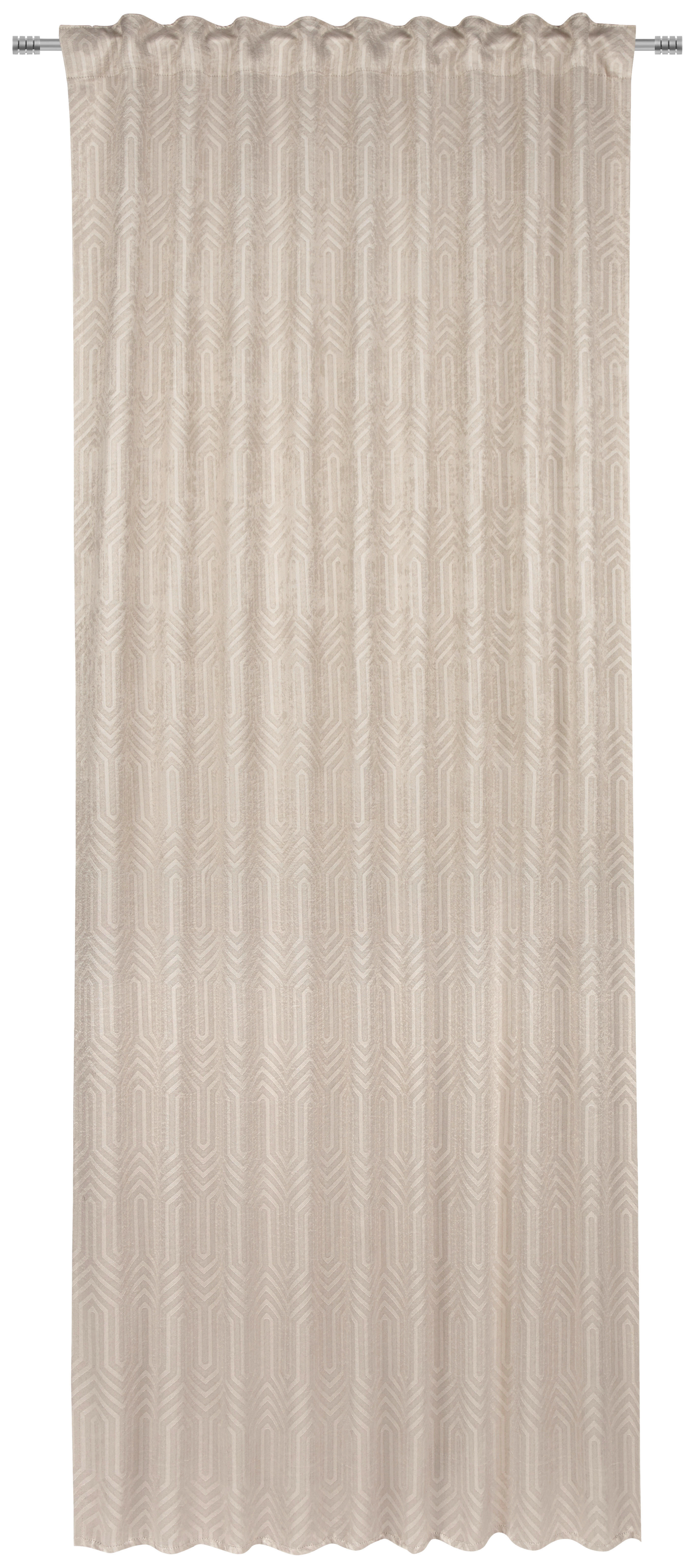 GARDINLÄNGD mörkläggning  - beige, Design, textil (135/245cm) - Esposa