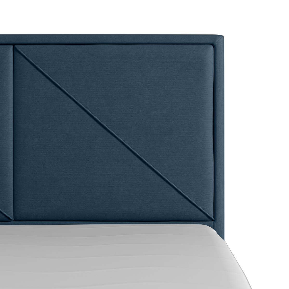 BOXSPRINGBETT 180/200 cm  in Blau  - Blau/Schwarz, MODERN, Holz/Kunststoff (180/200cm) - MID.YOU