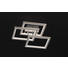 LED-DECKENLEUCHTE - Chromfarben/Nickelfarben, Design, Metall (57,5/17/57,5cm) LED-DECKENLEUCHTE - Chromfarben/Nickelfarben, Design, Metall (57,5/17/57,5cm)