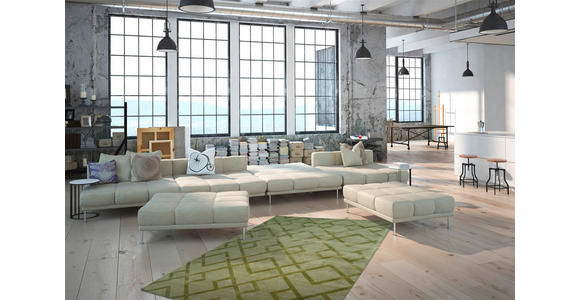 FLACHWEBETEPPICH 200/290 cm Smaragdgrün  - Smaragdgrün, Basics, Textil (200/290cm) - Novel