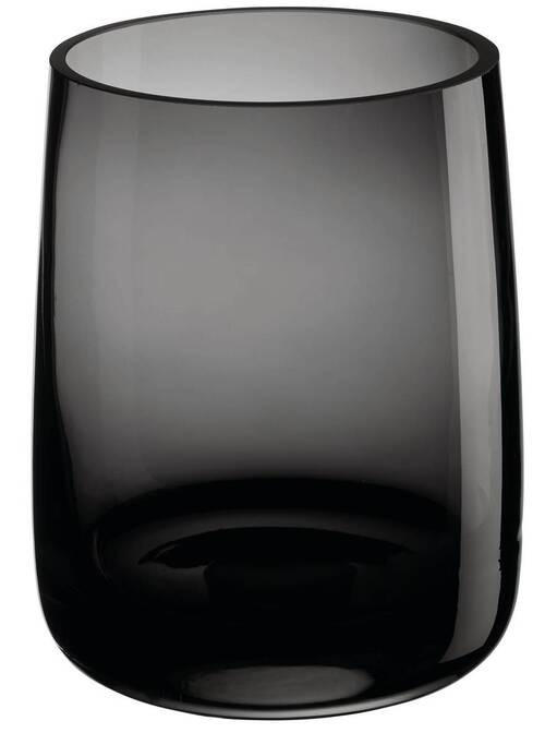VASE 18 cm  - Dunkelgrau, Basics, Glas (14,5/18cm) - ASA