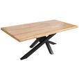 TISCHPLATTE in Holz 200/100/5 cm - Eichefarben, Design, Holz (200/100/5cm) - Landscape