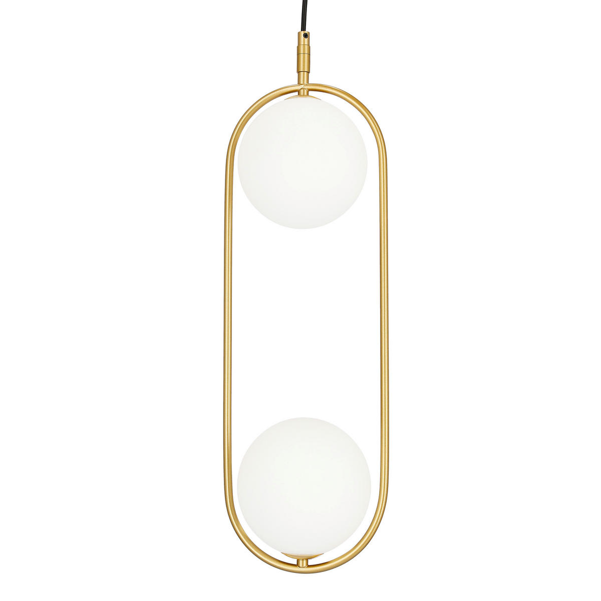 HÄNGELEUCHTE 18,5/15/140 cm   - Messingfarben, Design, Metall (18,5/15/140cm)