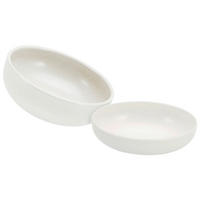 SCHÜSSELSET UNO OFFWHITE 2-teilig  - Weiß, Basics, Keramik - Creatable