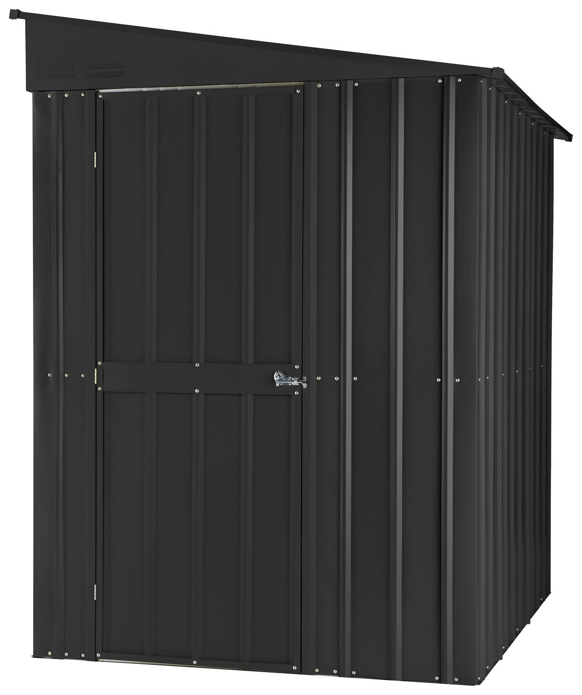 GERÄTEHAUS 155/203/180 cm  - Anthrazit, Basics, Metall (155/203/180cm)